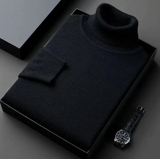 Casual Turtle Neck Sweater - Maison CashmereCasual Turtle Neck SweaterMaison CasmereMaison Cashmere1M